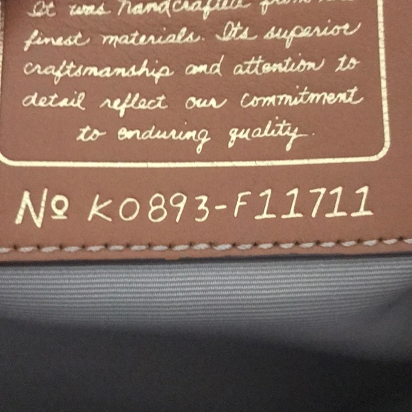 (((Sold))))))Coach Tote - Picture 3 of 8